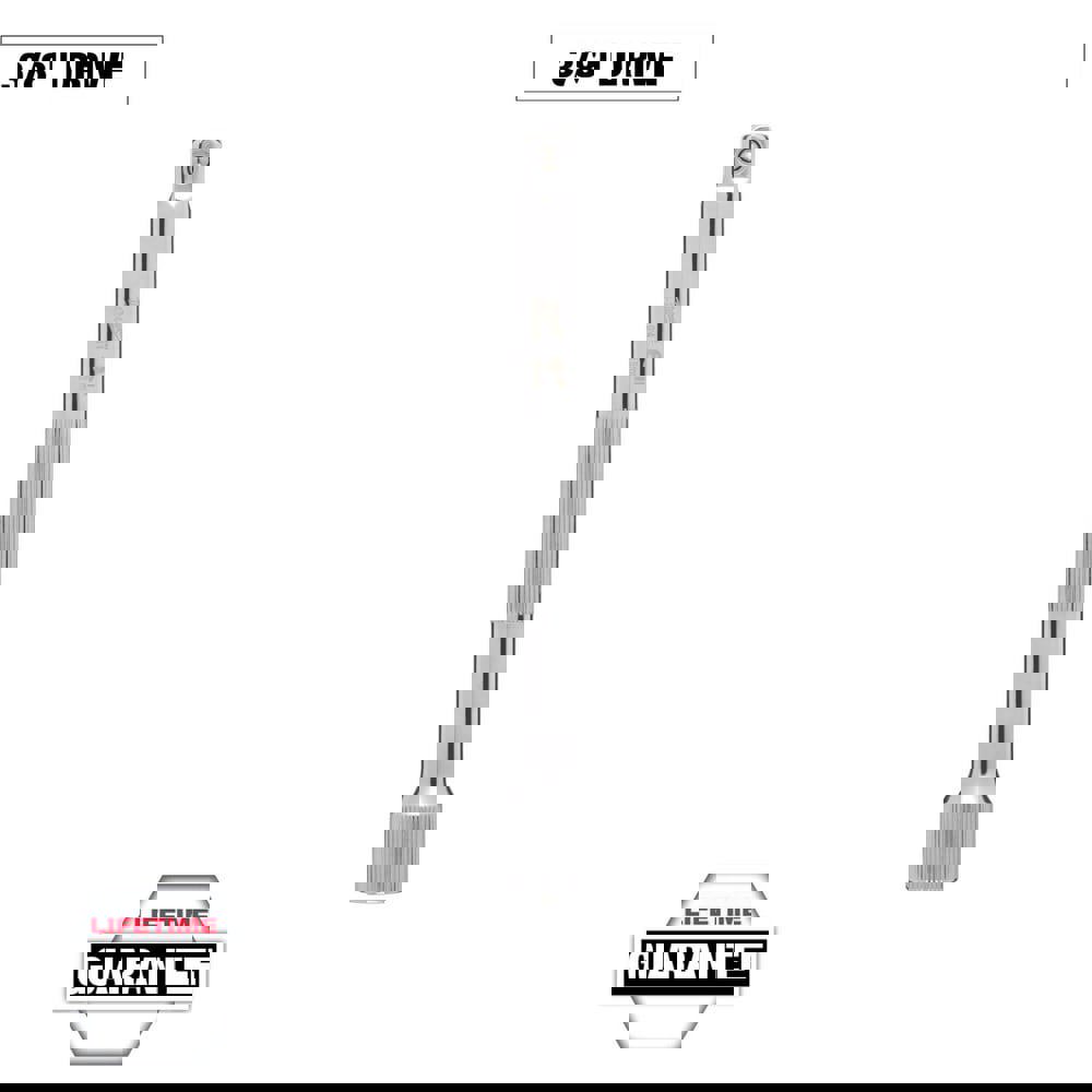 Socket Extensions; Tool Type: Drive Extension ; Extension Type: Non-Impact ; Drive Size: 3/8in (Inch); Finish: Chrome ; Overall Length (Decimal Inch): 6.0000 ; Material: Chromium-Vanadium Steel